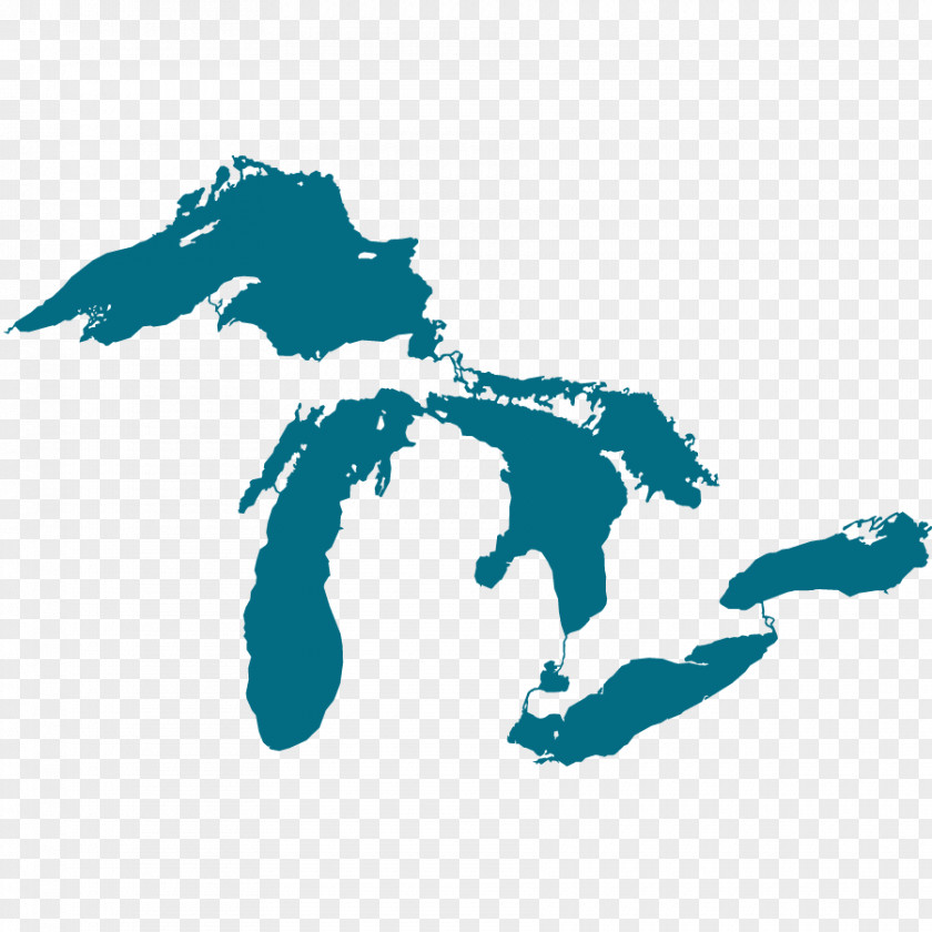 Lake Erie Huron Michigan PNG
