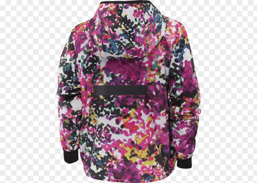 Adidas Half Zip Hoodie Girls Training T-Shirt Size: 1824 Womens Ultimate Fit 3/4 Flower Tight PNG