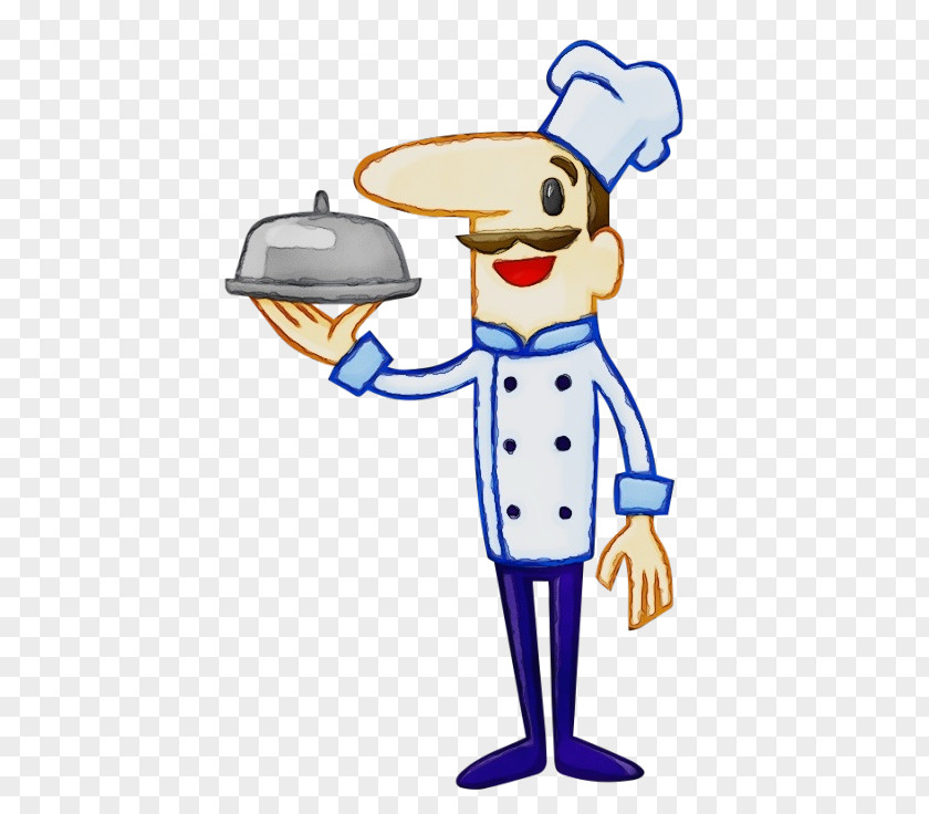 Cook Drawing Watercolor PNG