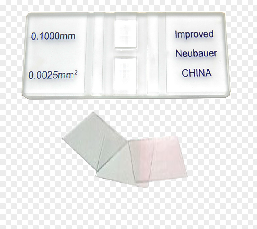 Glass Hemocytometer Cover Slip Microscope Slides PNG