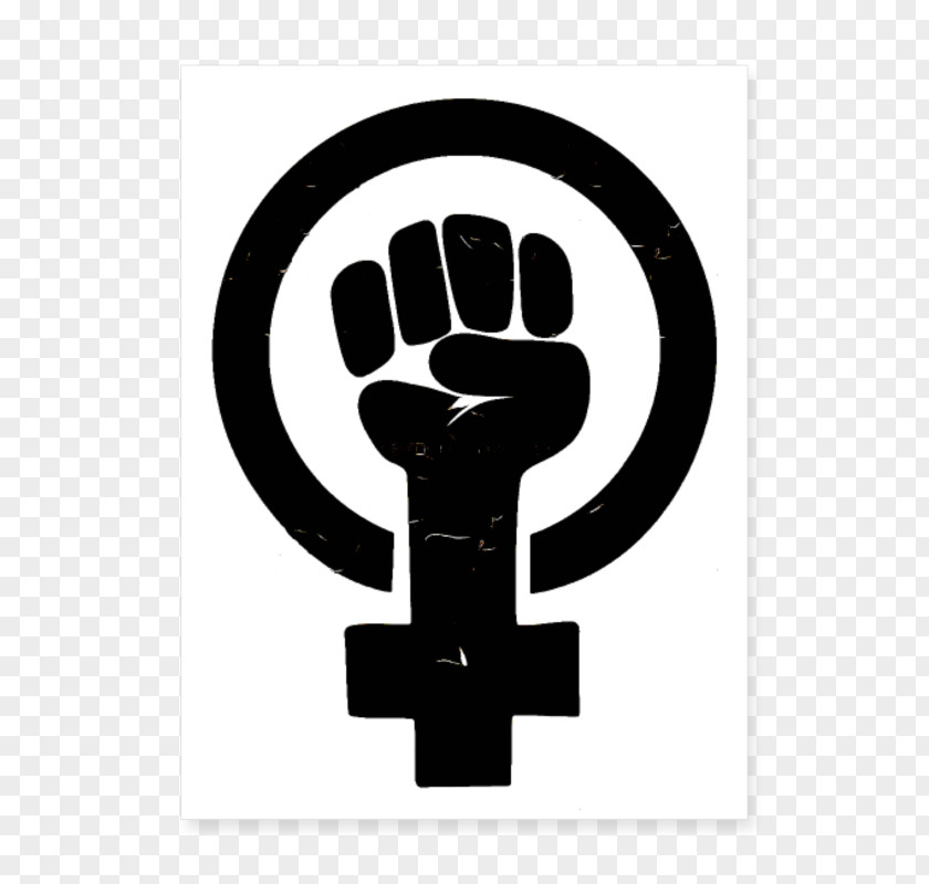 Tshirt T-shirt Feminism Raised Fist Woman PNG