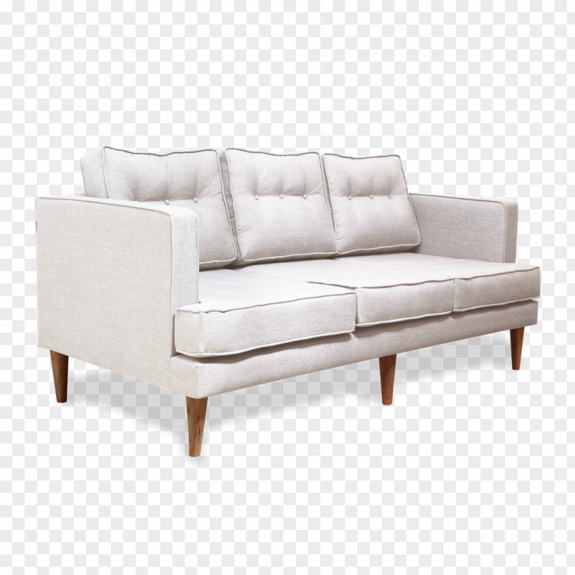 Beige Color Couch Furniture Loveseat Fauteuil Comfort PNG