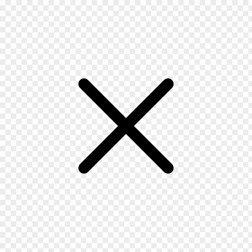 Black Background Symbol Multiplication Sign PNG