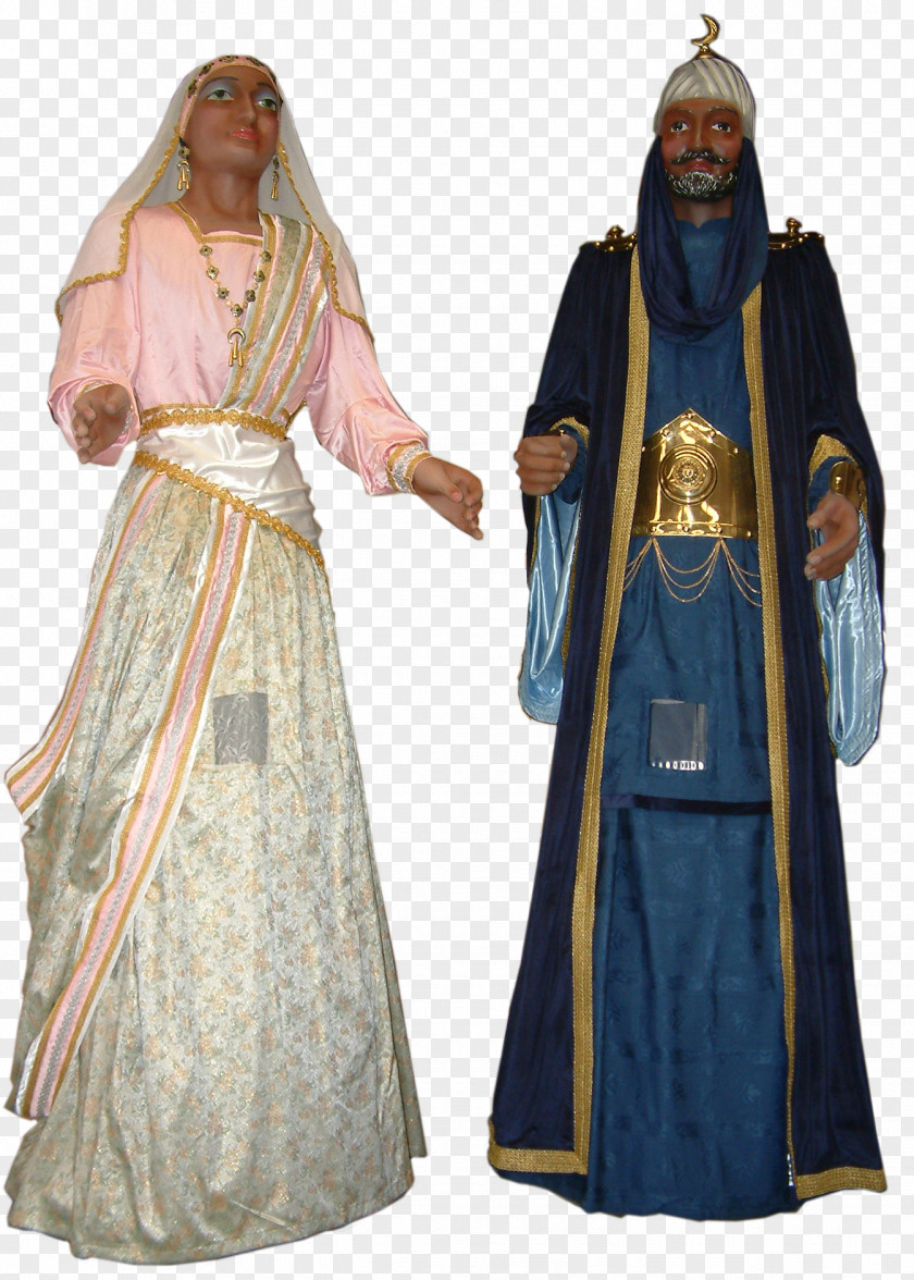 Comparsa De Gigantes Y Cabezudos Robe Middle Ages Costume Design Cloak PNG