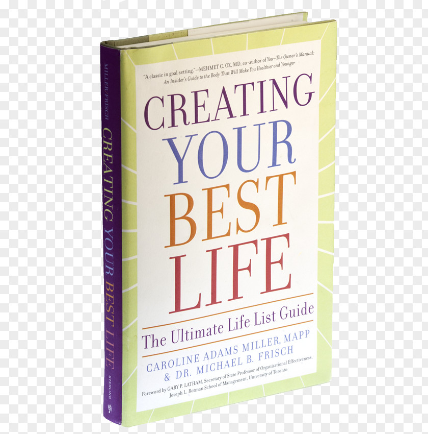 Creating Your Best Life: The Ultimate Life List Guide Positively Caroline My Name Is Book Amazon.com PNG