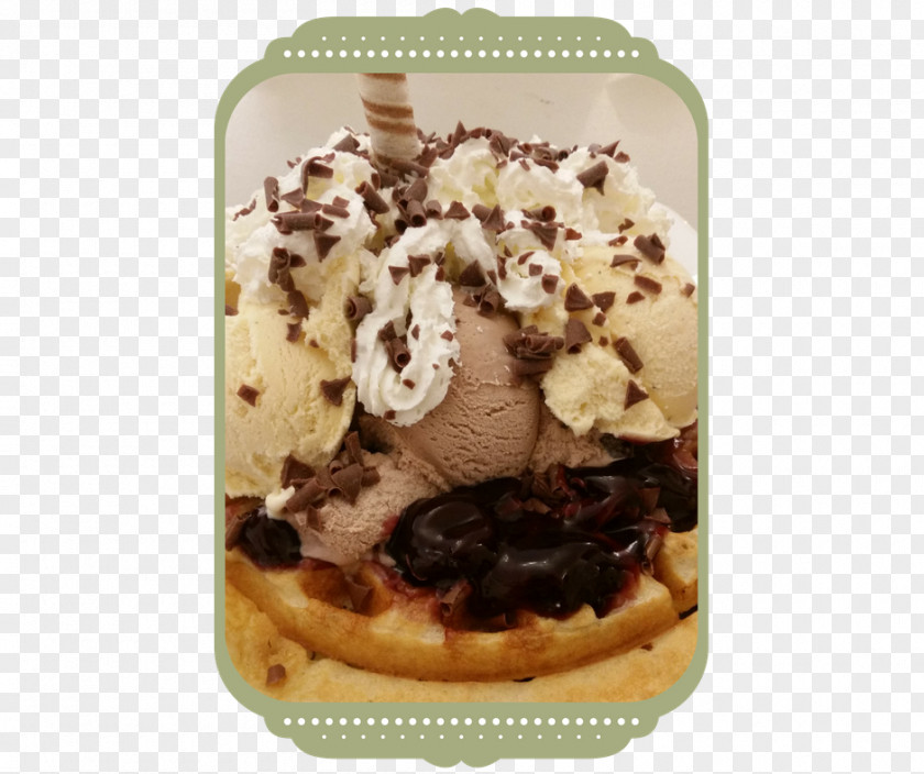 Ice Cream Sundae Evelyn's Tea Rooms Dame Blanche Restaurant PNG