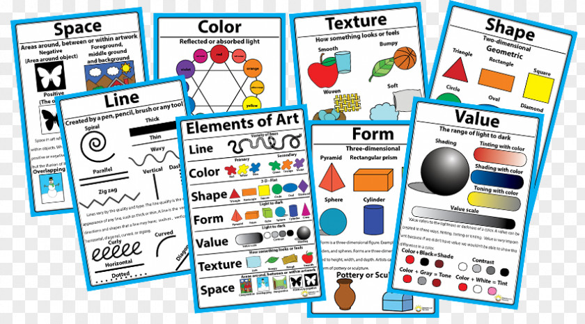Posters Element Elements Of Art Painting Graphic Design Poster PNG