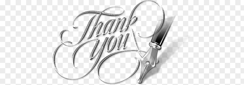 Thank You Pen PNG Pen, black background with thank you text overlay clipart PNG