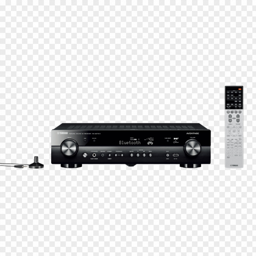 Audio Receiver Yamaha RX-S601 AV RX-V483 Corporation PNG