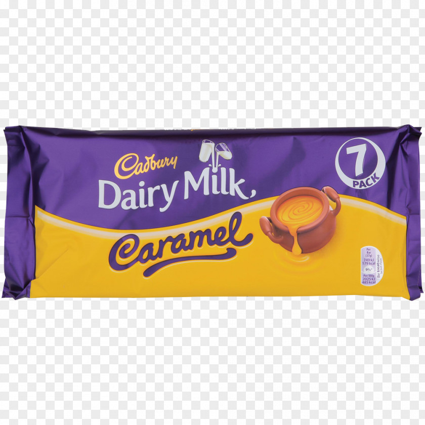 Dairy Milk Chocolate Bar Cadbury Caramel PNG
