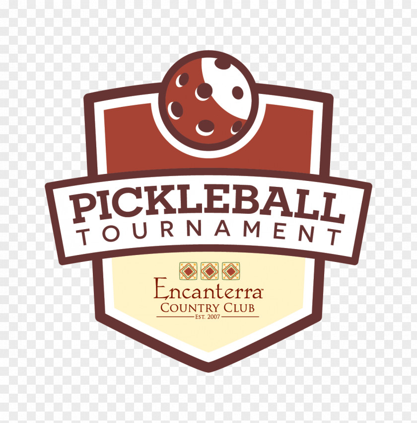 Pickleball Logo Food Brand Font PNG