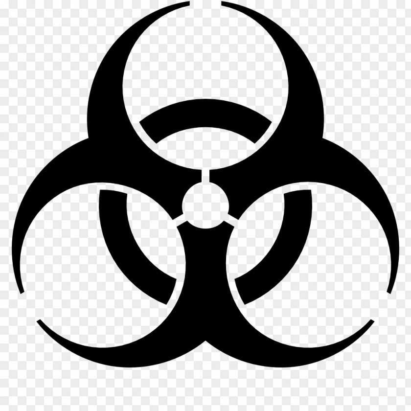 Symbol Biological Hazard Sign Clip Art PNG