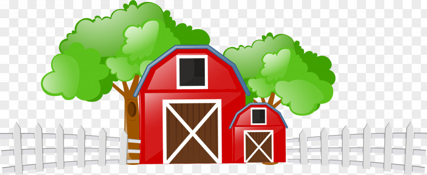 Cartoon Farm Cattle Livestock Field Clip Art PNG