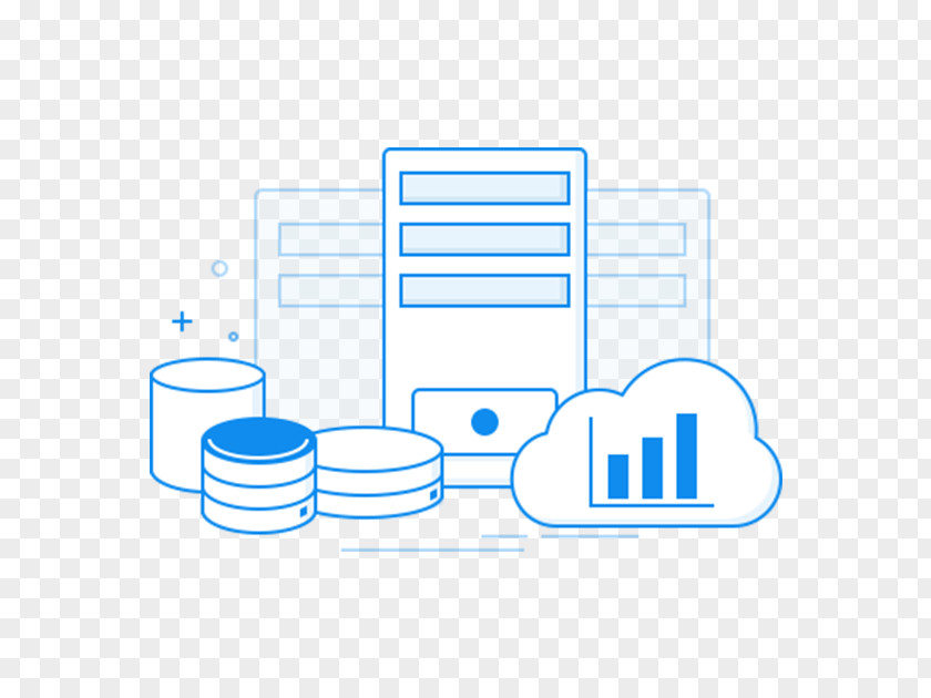 Cloud Data Warehousing Computing Storage Database PNG