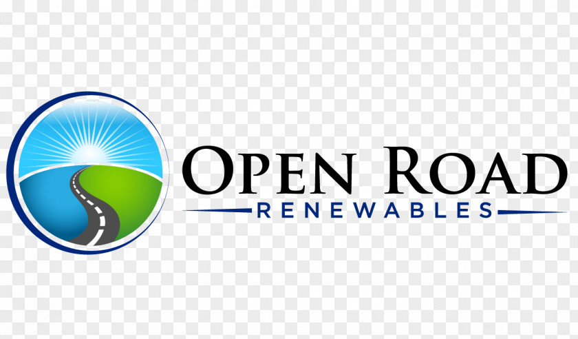 Road Banner Logo Renewable Energy Partnership Business Company PNG