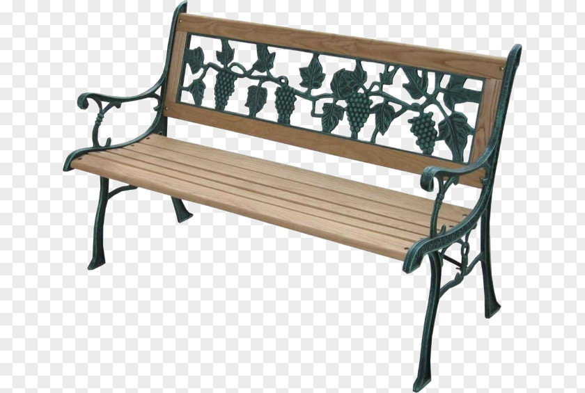 Bank Bench Table Wood Chair PNG