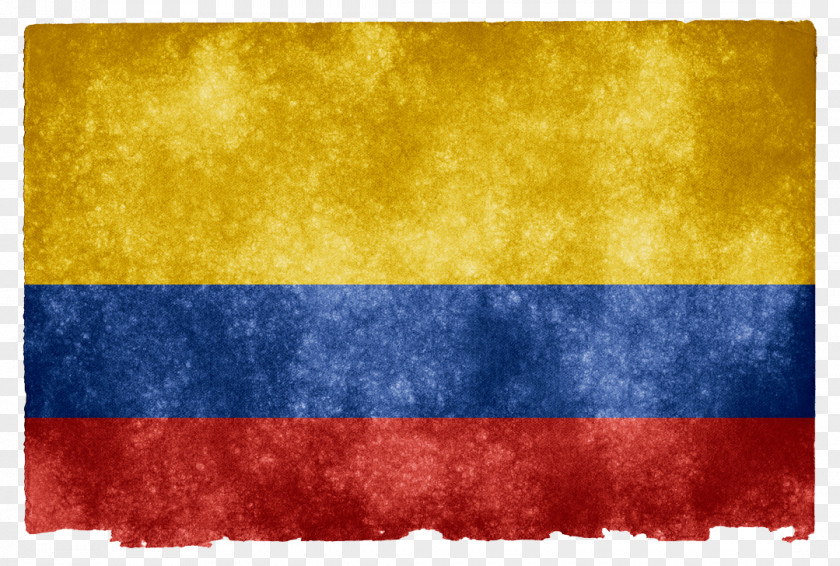Colombia Grunge Flag Of T-shirt PNG