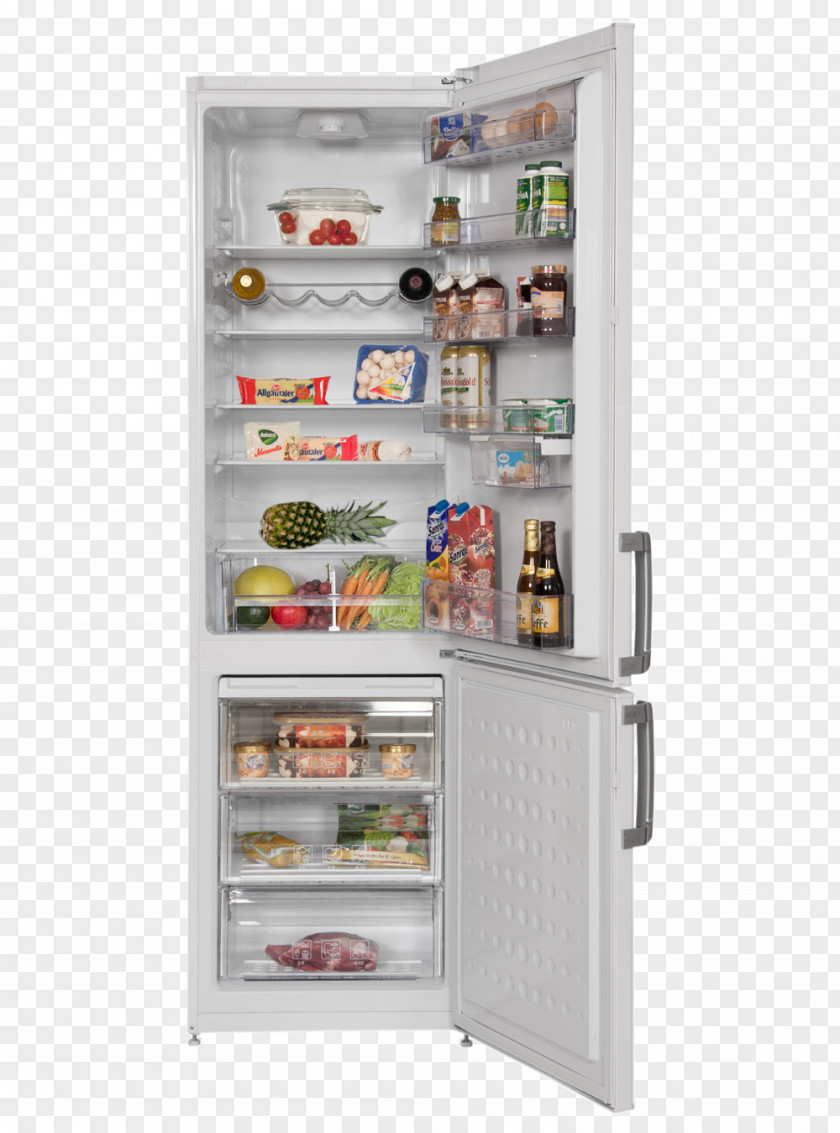 Refrigerator Beko CS 238020 Freezers BEKO RCSA365K30XP PNG