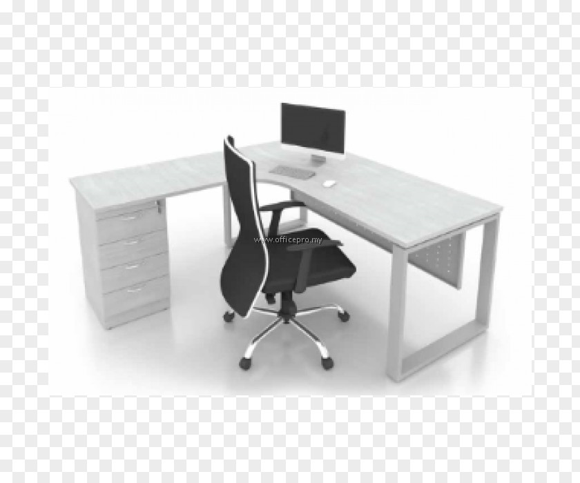 Four Legs Table Writing Desk Furniture Office PNG