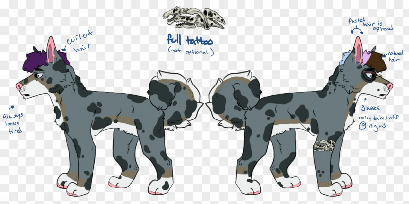 Horse Dog Breed Great Dane Pack Animal Character PNG