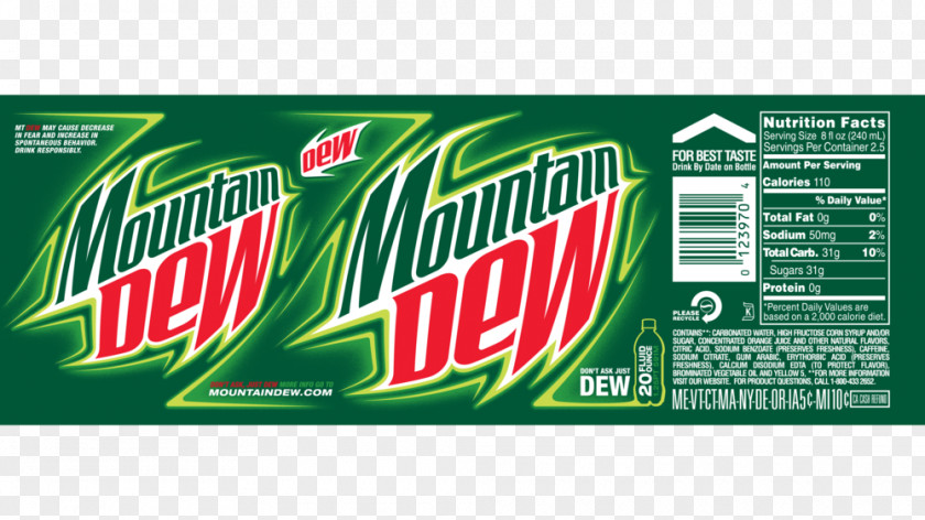 Mountain Dew Fizzy Drinks Moonshine Kool-Aid Beverage Can PNG