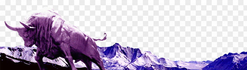 Cow Statue Mountain Cattle PNG