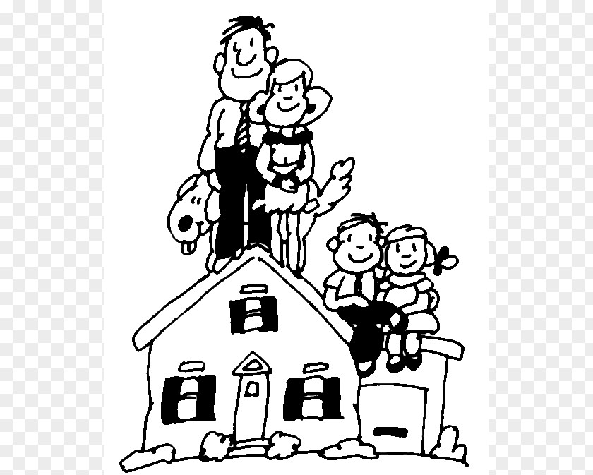 House Family Cliparts Home Clip Art PNG