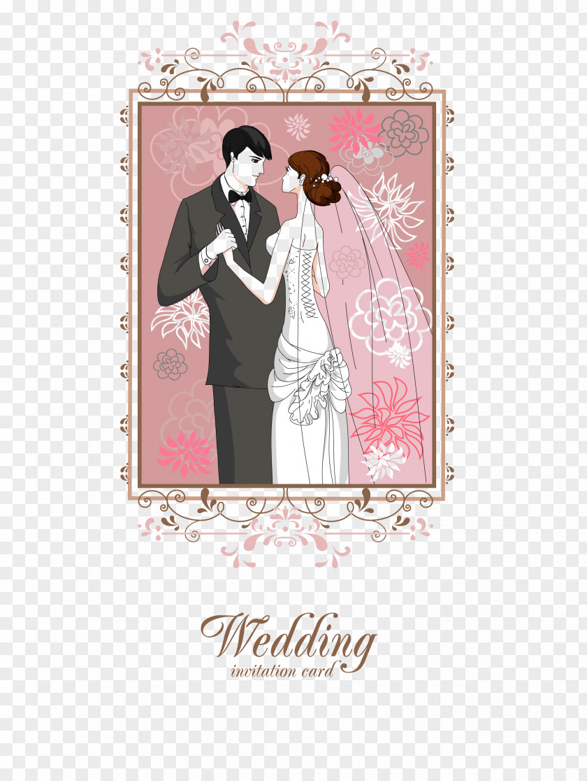 Wedding Invitation Marriage For Men And Women Bridegroom PNG