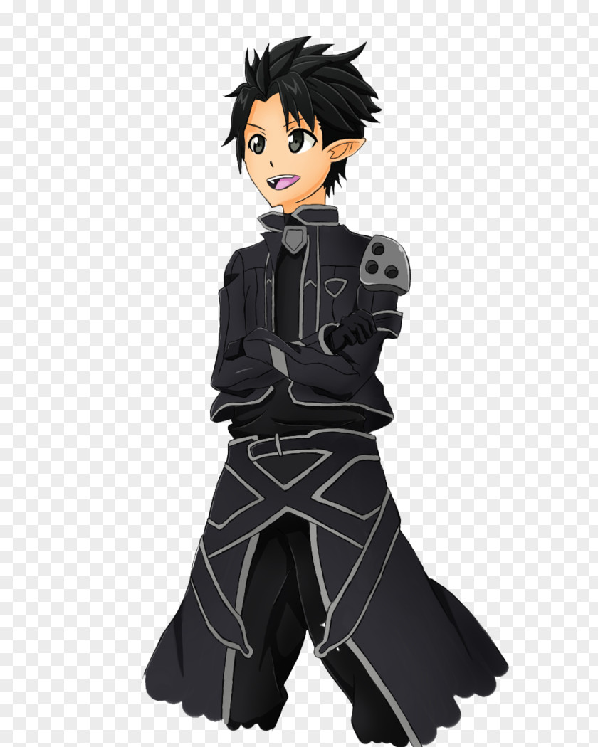 Boy Cartoon Character Black Hair PNG