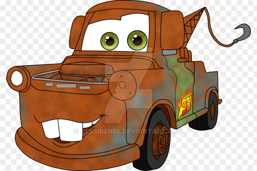 Cars Mater Lightning McQueen Drawing Clip Art PNG