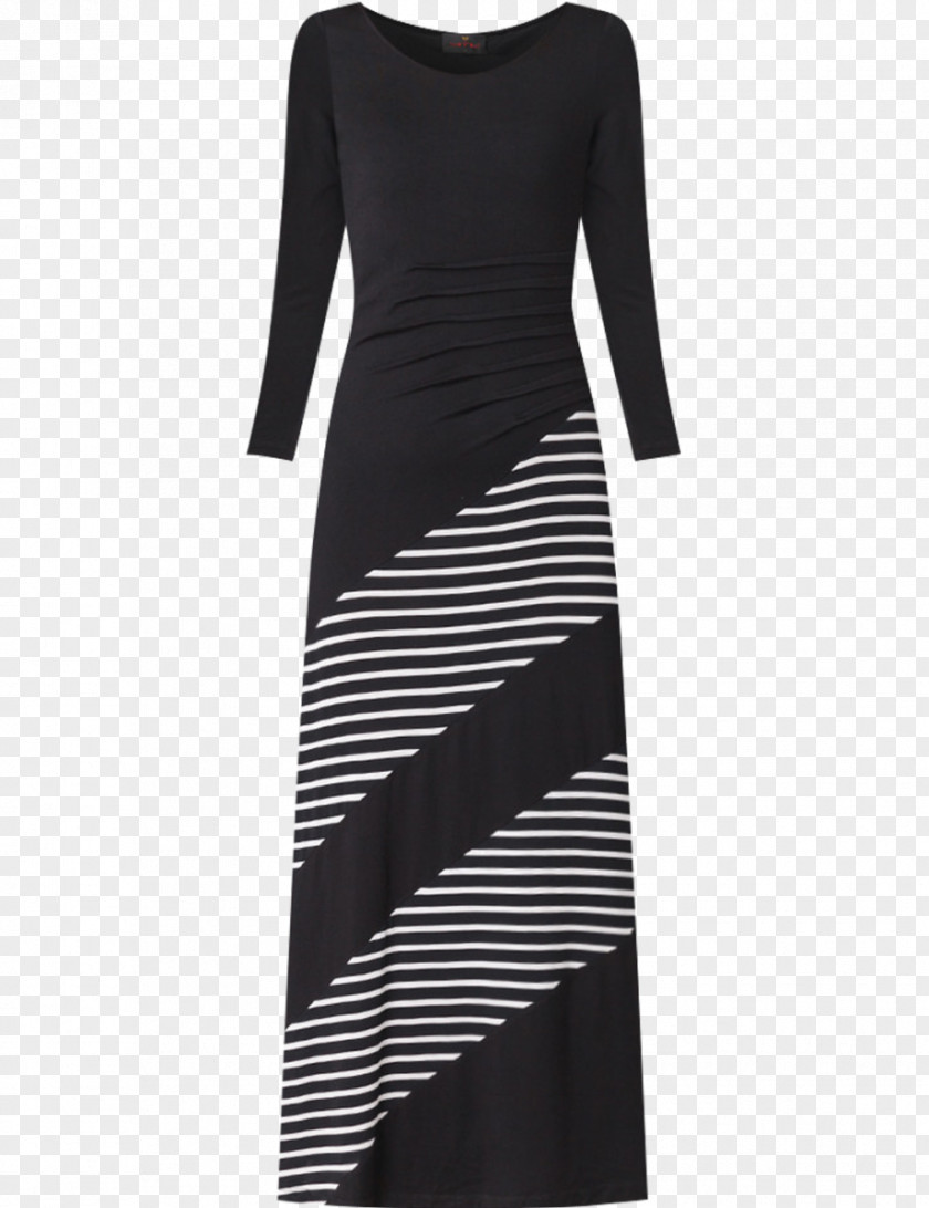 Dress Little Black Shoulder White PNG