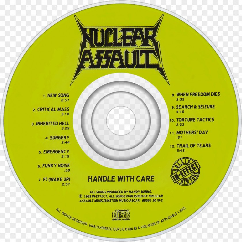 Handle With Care Hard Times Listen To Me Compact Disc At This Moment Curtom Records PNG