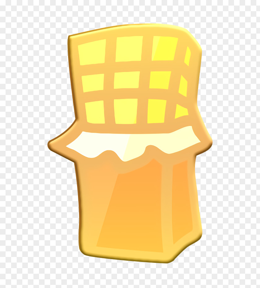 Plastic Yellow Bar Icon Chocolate Snack PNG