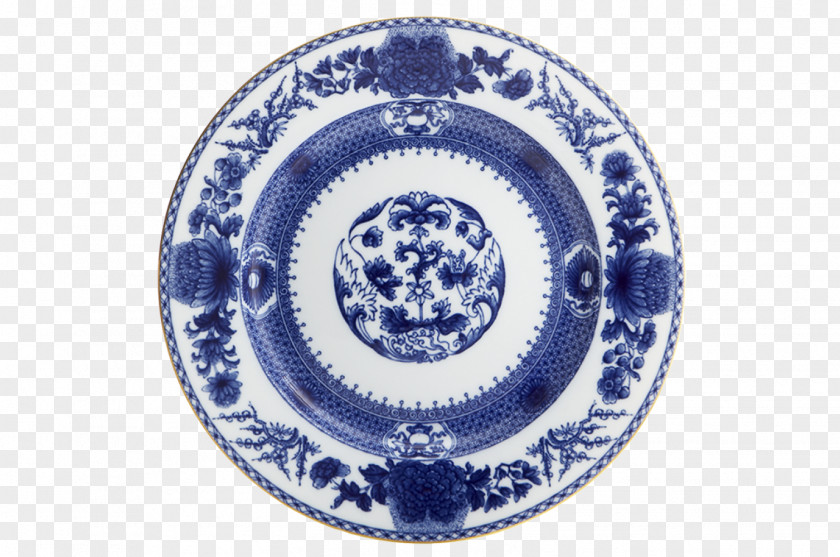 Plates Mottahedeh & Company Tableware Imperial Blue Plate Porcelain PNG