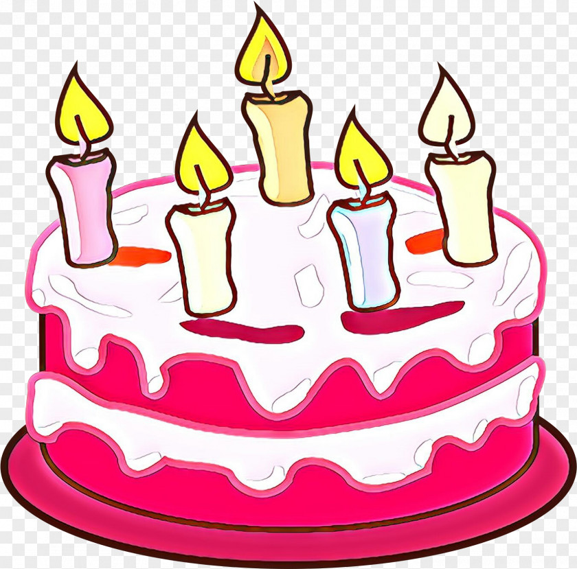 Sugar Cake Party Birthday Cartoon PNG