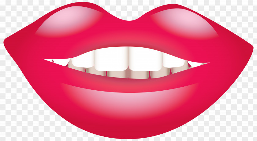 Beautiful Lips Tooth Lip Clip Art PNG