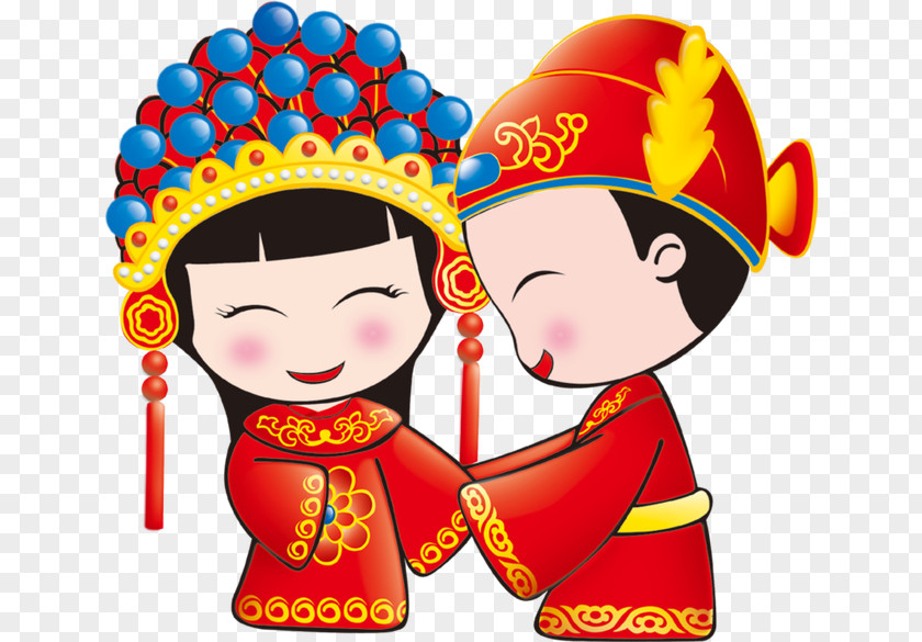 Wedding Doll Chinese Marriage Bride PNG