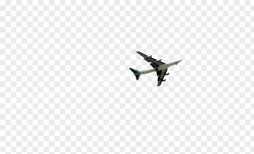An Airplane Black And White Sky Pattern PNG