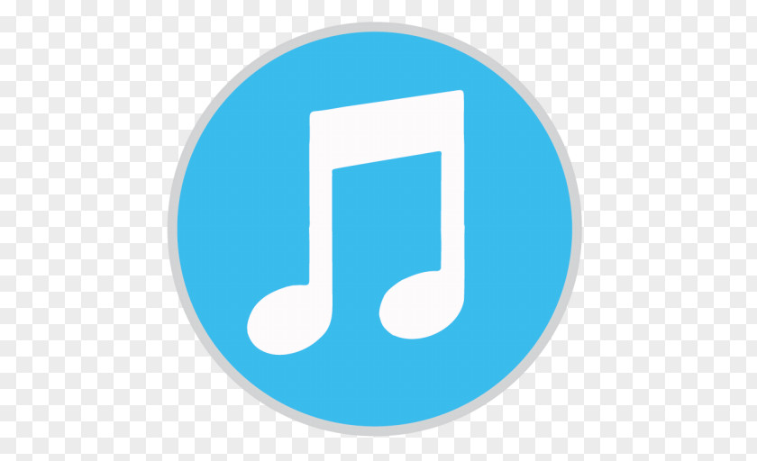 ITunes Blue Area Text Brand PNG