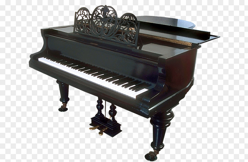 Piano Digital Electric Player Fortepiano PNG