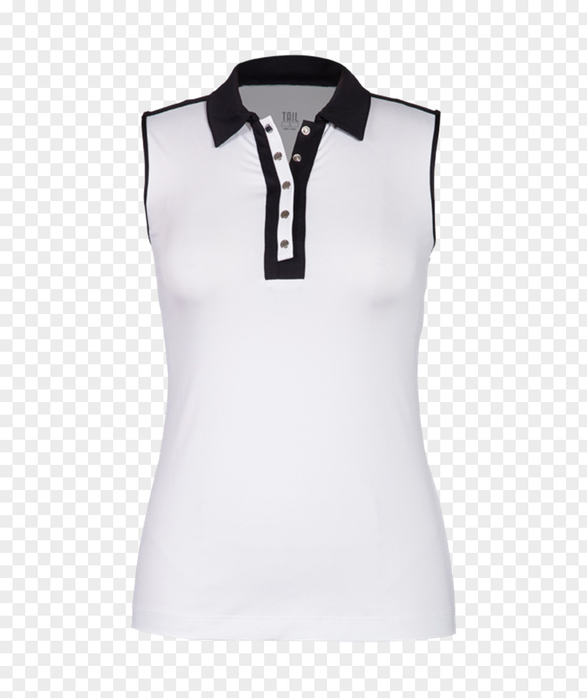 Polo Shirt Sleeveless Collar Tennis PNG