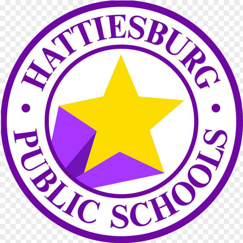 School NR Burger Middle Hattiesburg Public District Logo PNG