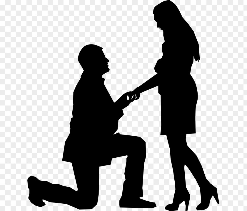 Valentine's Day Husband Marriage Proposal Romance PNG
