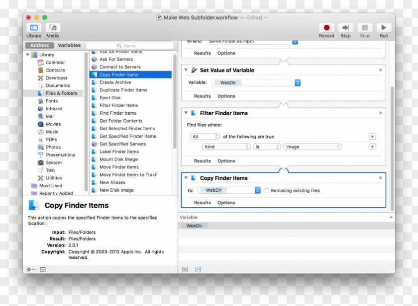 Window Screenshot MacOS Automator PNG