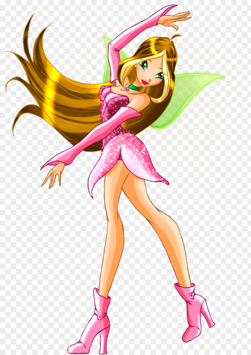 Winx Club Flora Stella Musa Magic PNG