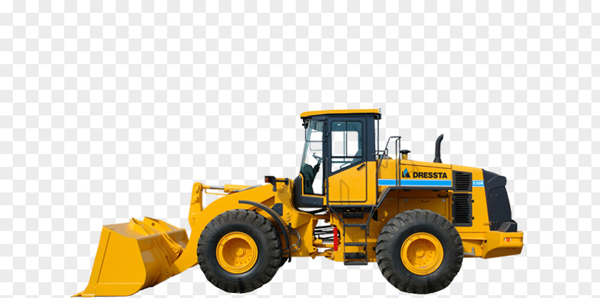 Construction Machine Bulldozer Dressta Loader Forklift PNG