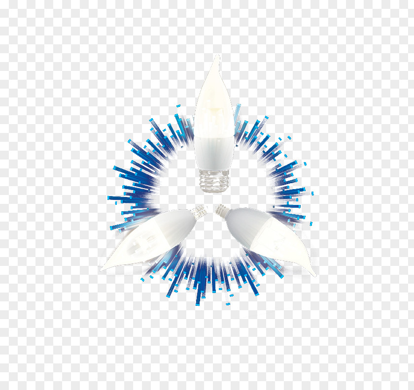 Creative Lamp Emitting Blue Background Creativity PNG