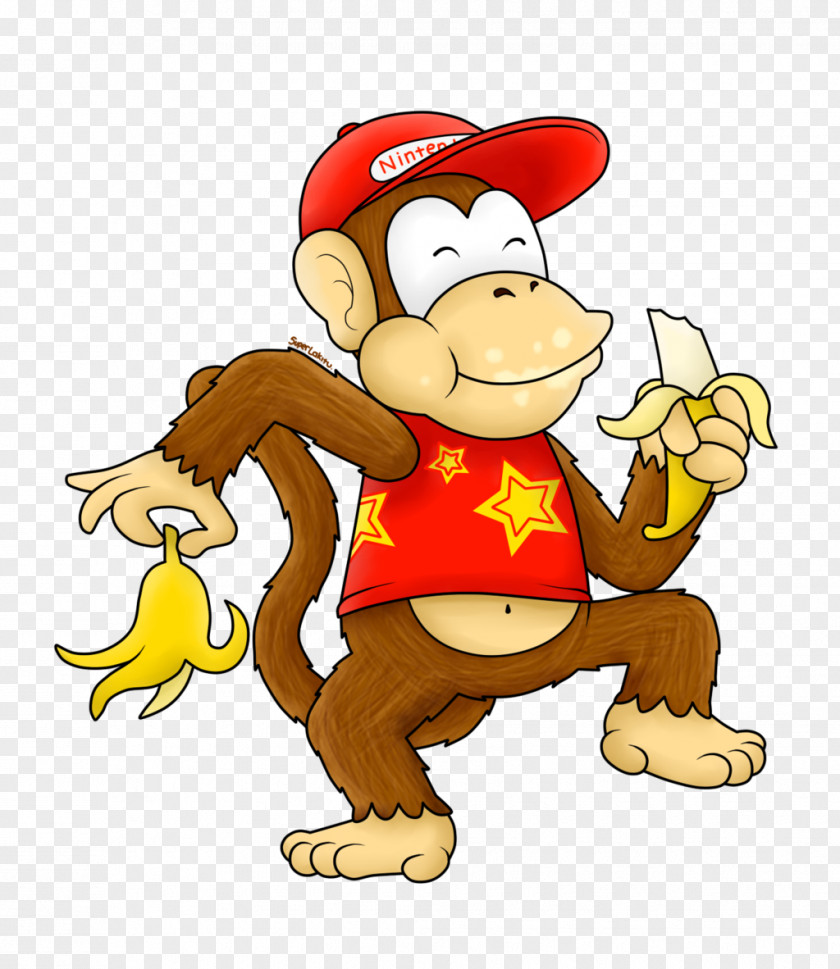 Donkey Kong Country Returns Diddy Racing 64 PNG