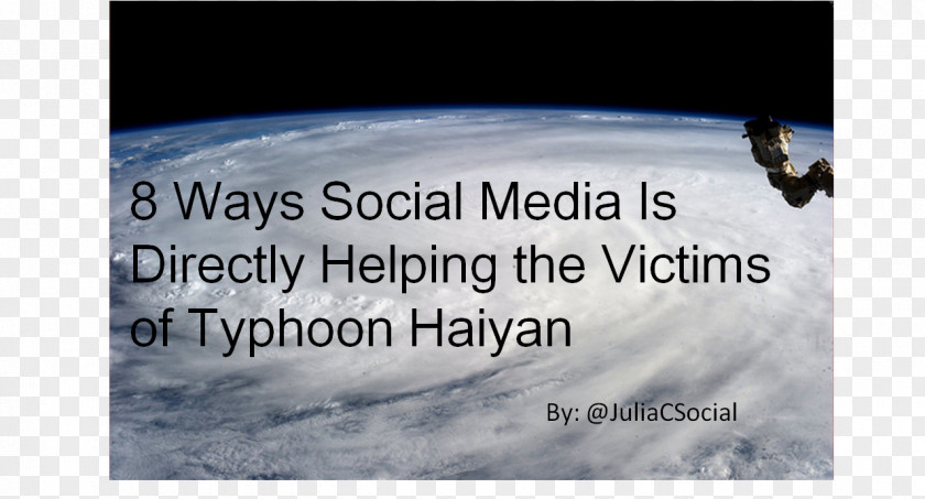 Social Media Typhoon Haiyan Information PNG