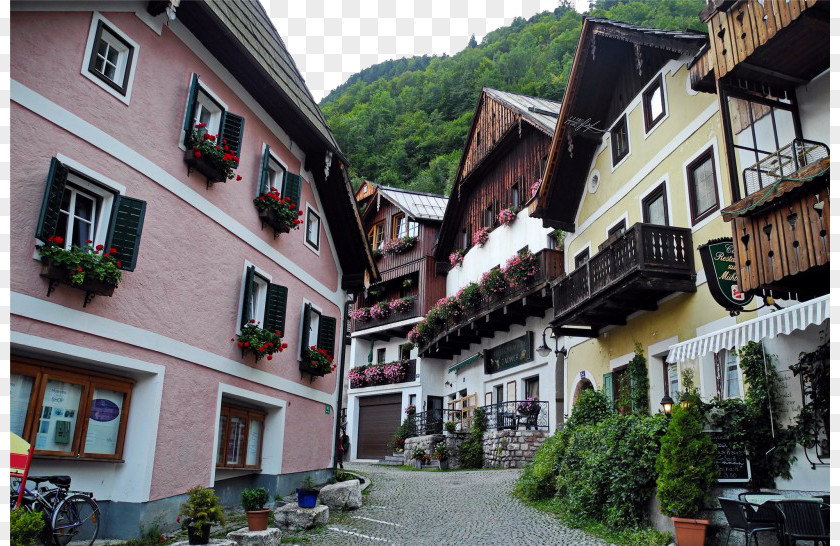 Austria Hallstatt Town Eight Salzburg Innsbruck Hall In Tirol PNG